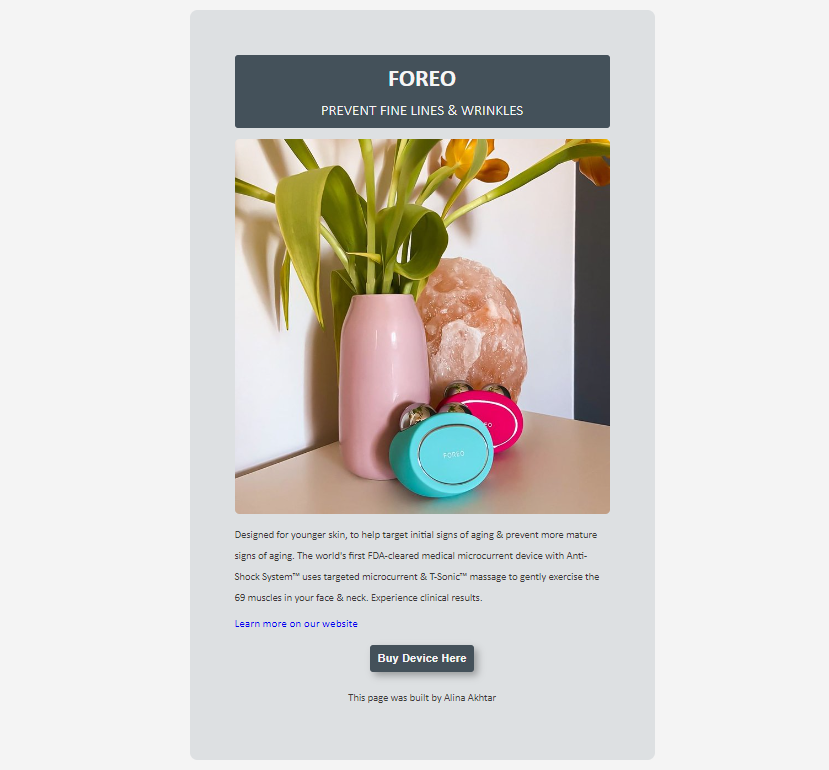 Foreo project